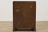 Art Deco Vintage Faux Walnut Tall Boy Dresser or Chest (12)