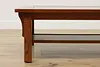 Arts & Crafts Mission Oak Craftsman Vintage Coffee Table (7)