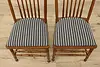 Farmhouse Set of 4 Antique Victorian Pressback Dining Chairs (15)