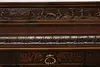 Renaissance Antique Oak Sideboard Buffet Bar, Tavern Scenes (10)