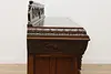 Renaissance Antique Oak Sideboard Buffet Bar, Tavern Scenes (26)