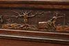 Renaissance Antique Oak Sideboard Buffet Bar, Tavern Scenes (38)