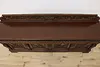 Renaissance Antique Oak Sideboard Buffet Bar, Tavern Scenes (7)