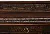 Renaissance Antique Oak Sideboard Buffet Bar, Tavern Scenes (9)