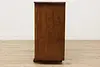 Art Deco Antique Oak Bar Cabinet Server or Console, GSG (13)