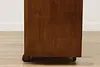 Art Deco Antique Oak Bar Cabinet Server or Console, GSG (15)