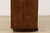 Art Deco Antique Oak Bar Cabinet Server or Console, GSG (19)