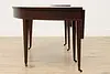 Hepplewhite Vintage Mahogany Coffee Table, Flint (19)