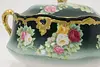 French Antique Limoges Painted Porcelain Covered Dish (15)