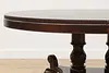 Georgian Design Antique Mahogany Oval Breakfast Dining Table (13)