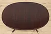 Georgian Design Antique Mahogany Oval Breakfast Dining Table (20)