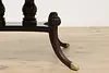 Georgian Design Antique Mahogany Oval Breakfast Dining Table (8)