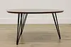 Midcentury Modern Design Guitar Pick Shaped Ash Coffee Table (6)