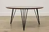 Midcentury Modern Design Guitar Pick Shaped Ash Coffee Table (7)