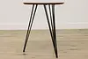 Midcentury Modern Design Guitar Pick Shaped Ash Side Table (8)