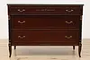 French Design Vintage Mahogany Dresser or Chest, Rway (6)