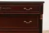 French Design Vintage Mahogany Dresser or Chest, Rway (8)