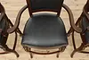 Set of 3 Vintage French Provincial Design Birch Bar Chairs (10)