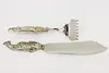 Fish Handle Vintage Fish Carving Knife & Fork Serving Set (4)