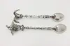 Pair of Vintage Jester Head Silver Spoons, Signed (6)