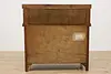 Craftsman Antique Oak Sideboard Buffet or Bar Cabinet Acme (16)