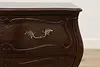 Country French Vintage Bombe Cherry Chest Henredon (8)