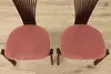 Set 6 Midcentury Modern Design Vintage Birch Dining Chairs (12)