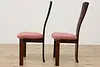 Set 6 Midcentury Modern Design Vintage Birch Dining Chairs (13)