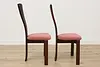 Set 6 Midcentury Modern Design Vintage Birch Dining Chairs (15)