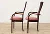 Set 6 Midcentury Modern Design Vintage Birch Dining Chairs (19)