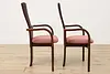 Set 6 Midcentury Modern Design Vintage Birch Dining Chairs (21)