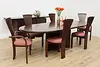 Set 6 Midcentury Modern Design Vintage Birch Dining Chairs (3)