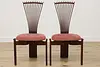 Set 6 Midcentury Modern Design Vintage Birch Dining Chairs (4)