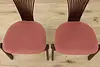 Set 6 Midcentury Modern Design Vintage Birch Dining Chairs (6)