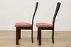 Set 6 Midcentury Modern Design Vintage Birch Dining Chairs (7)