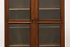 Victorian Antique Walnut Office or Library Bookcase Display (10)