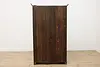 Victorian Antique Walnut Office or Library Bookcase Display (15)