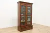 Victorian Antique Walnut Office or Library Bookcase Display (2)