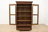 Victorian Antique Walnut Office or Library Bookcase Display (5)