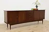 Midcentury Modern Vintage Rosewood Credenza Server or Bar (2)