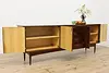 Midcentury Modern Vintage Rosewood Credenza Server or Bar (3)