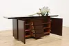 Midcentury Modern Vintage Danish Sideboard TV Console, Bar (5)