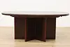 Midcentury Modern Vintage Rosewood 9' Dining Table, 2 Leaves (11)