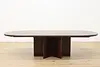 Midcentury Modern Vintage Rosewood 9' Dining Table, 2 Leaves (5)