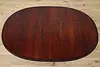 Midcentury Modern Vintage Rosewood 9' Dining Table, 2 Leaves (8)