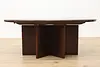 Midcentury Modern Vintage Rosewood 9' Dining Table, 2 Leaves (9)