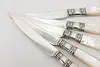 Set of 5 Mother of Pearl & Silver Fruit Cheese Knives, Sears (6)