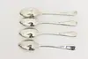 Victorian Antique Silverplate Egg Cup Set, Tray & Spoons HS (11)