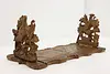 Black Forest Antique Walnut Adjustable Book Holder, Birds (3)