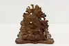 Black Forest Antique Walnut Adjustable Book Holder, Birds (7)